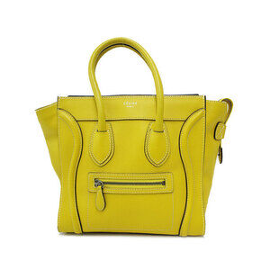 Celine Shopper Tote Handbag Leather Shoulder Bag
